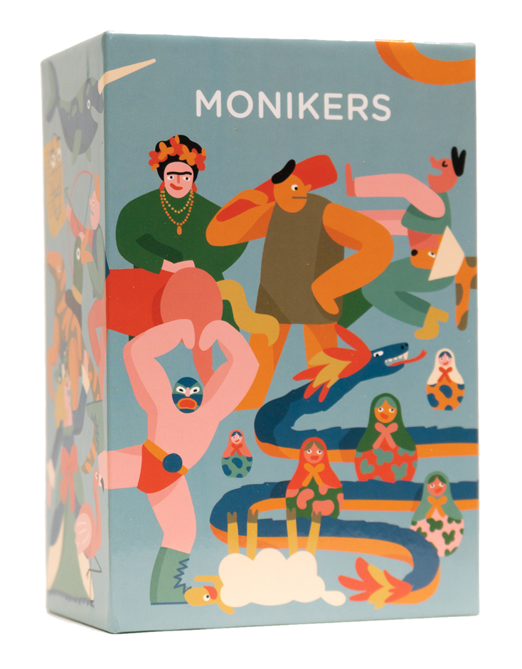 CMYK Monikers | The Perfect Party Game 4–16 Players