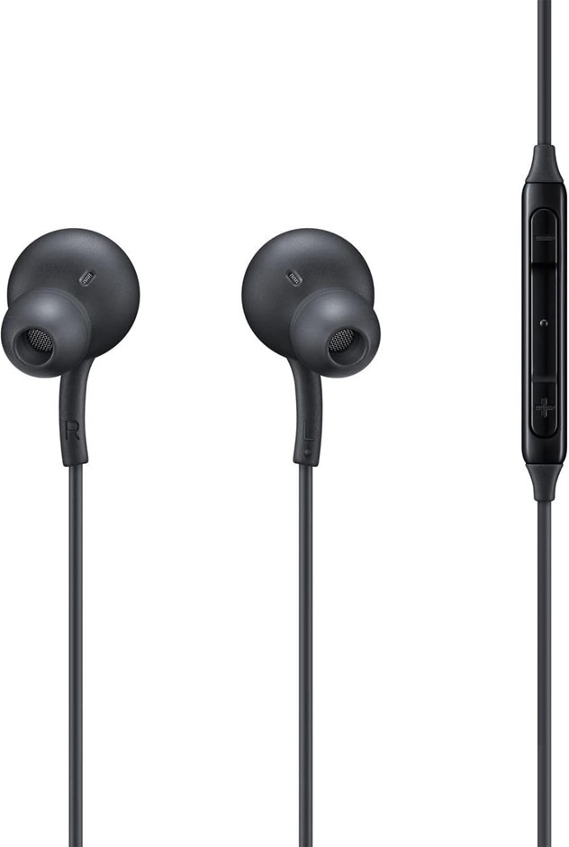 SAMSUNG Type C Wired in-Ear Earphones. Color: Black. NB: Minor use.