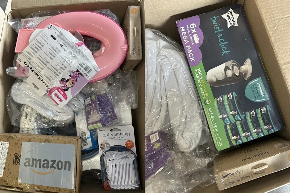 Bundle of Baby Items - 1 Box