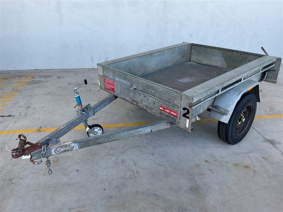 <p>John Papas JPT190 Single Box Trailer</p>