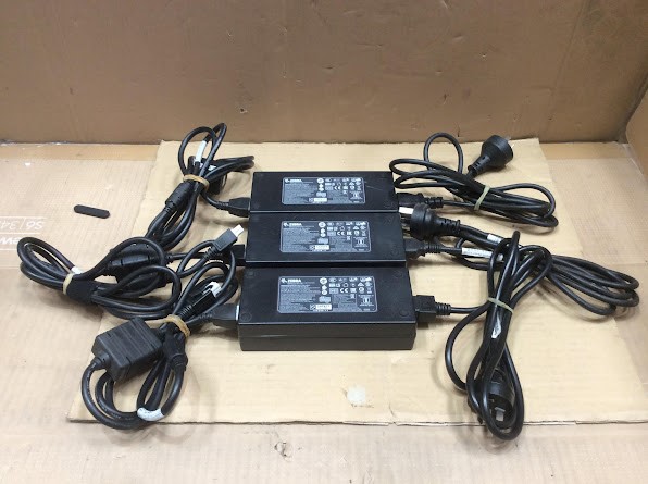 Zebra SAWA-58-90012A Power Adapters (Lot of 3)