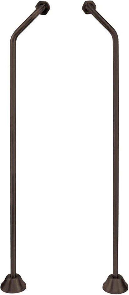 4 X KINGSTON BRASS CC475 Vintage Double Offset Bath Supply, 25", Oil Rubbed