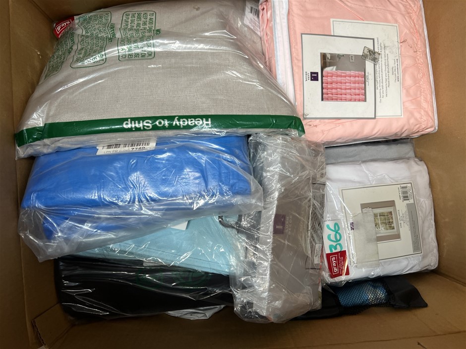 13 x Assorted Curtain products. NB: Photo as is. Some not in original packa