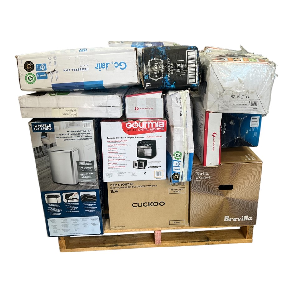 27 x Returned Assorted Kitchen and Home Appliances, comprising:
<li> Total