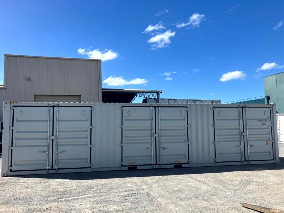 40ft High Cube 3 Door Side Opening Container (Unused)