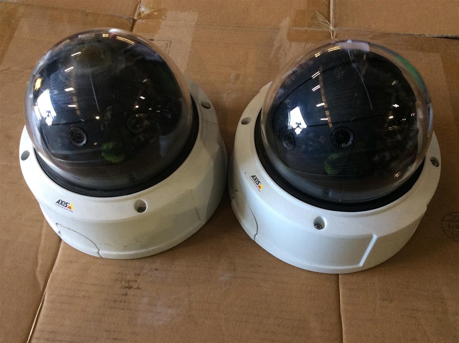 Axis P3807-PVE Dome Network Camera (Lot of 2)