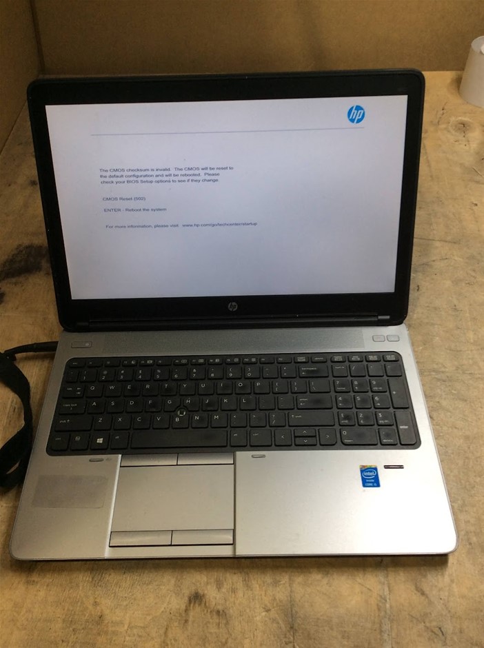 HP 650 G1 Laptop I5-4200M 4GBRAM No HDD Black