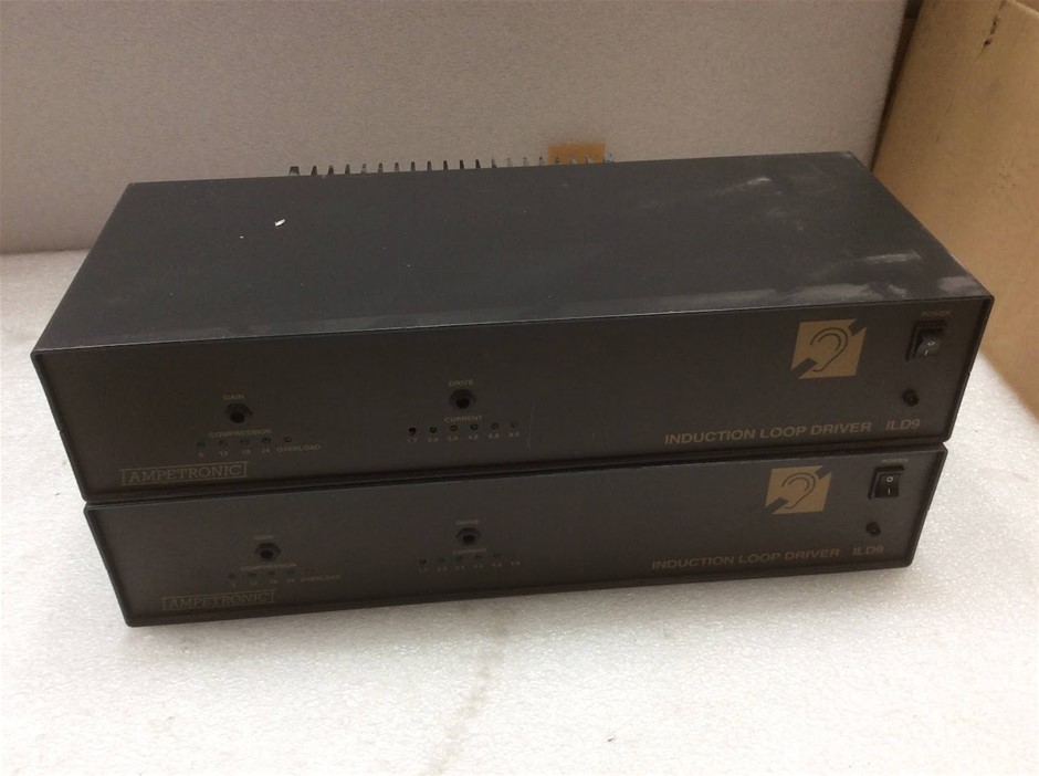 Ampetronic ILD9 Induction Loop Driver (Lot of 2)