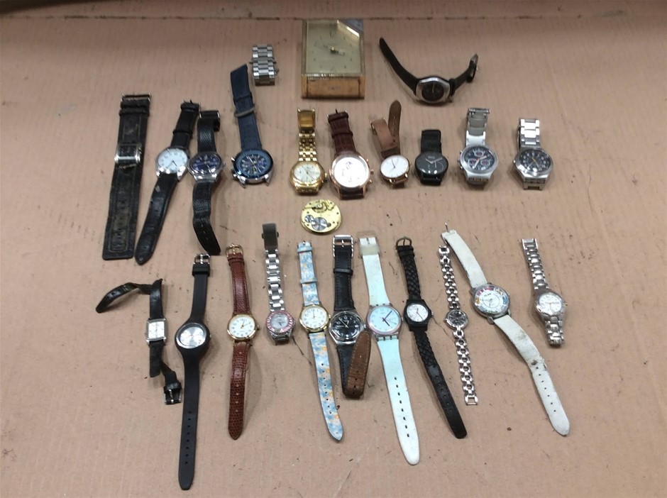 Mixed Brand Analog Watch Collection