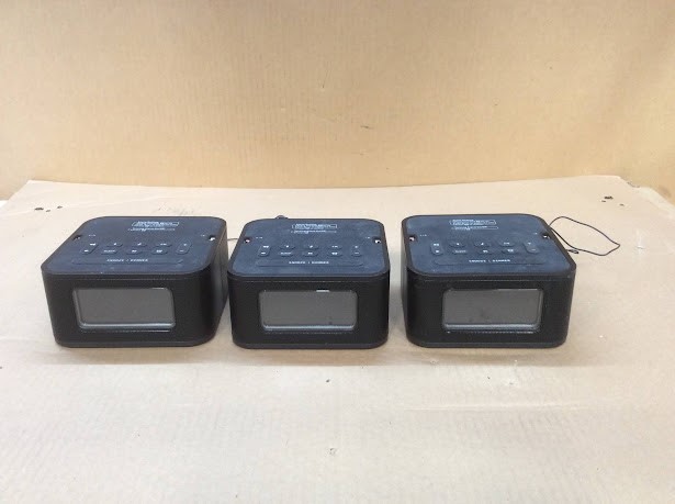 Nero Soundbox S1-UC19090014 Bluetooth Clock Radio (Lot of 3)