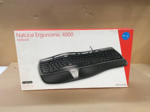Microsoft Natural Ergonomic 4000 Keyboard - New