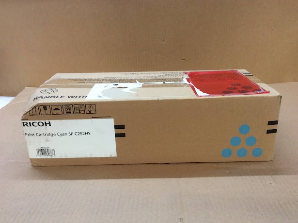Ricoh SP C252HS Print Cartridge Cyan - New