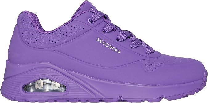 SKECHERS Women's Uno Stand On Air Sneaker, US6/EU36, Violet, 73690/VIL. NB: