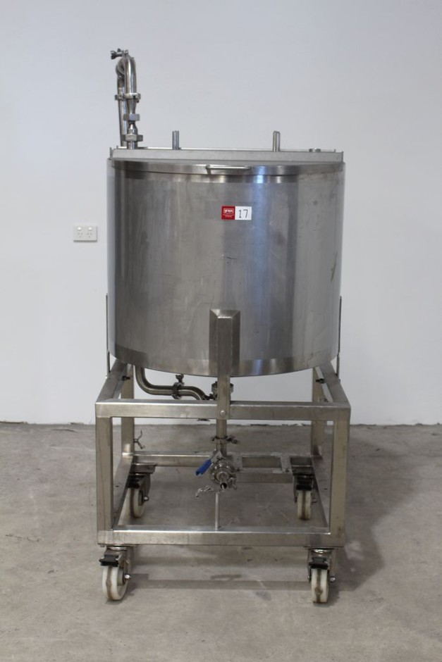220L Stainless Steel Air Jacketed Vessel