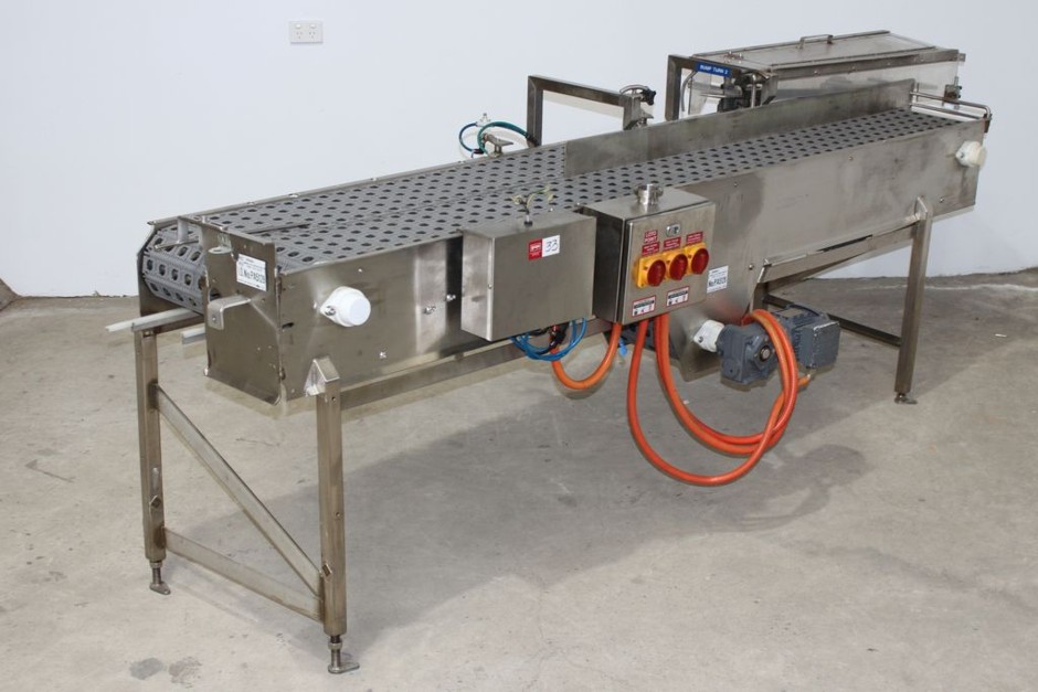 2.6m Stainless Steel Dual Conveyor