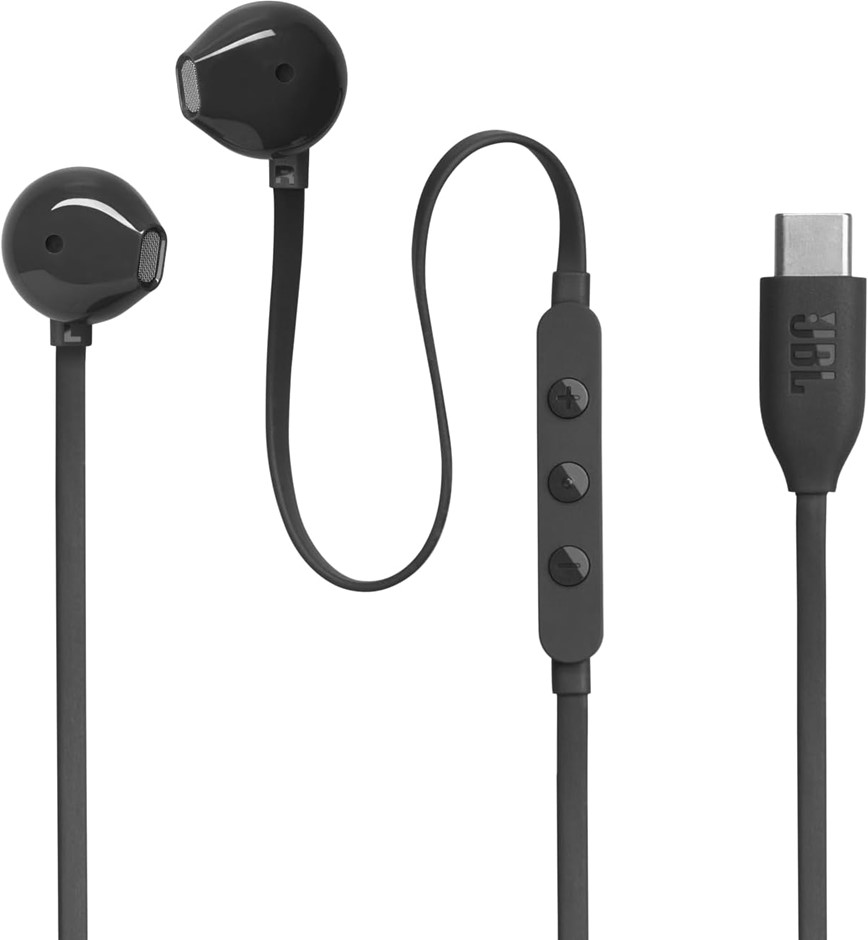 JBL Tune 305 USB-C Headphones, Black.  Important Notice: 
   This
