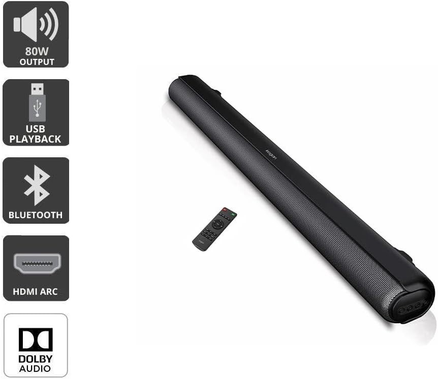 KOGAN 2.1 Channel 80W Dolby Soundbar - KASBD80HA.