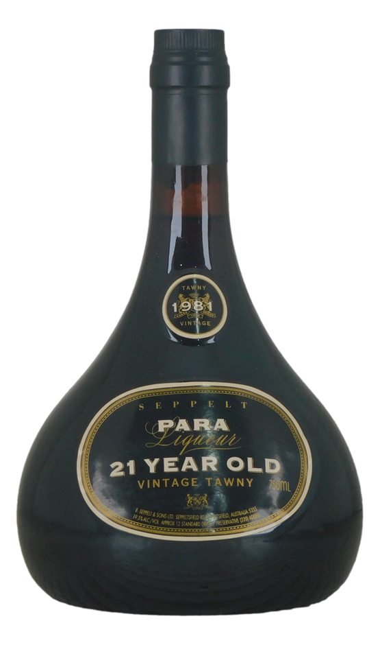 Seppelt Para Liqueur 21 Year Old Vintage Tawny 1981 (1x 750mL), SA.