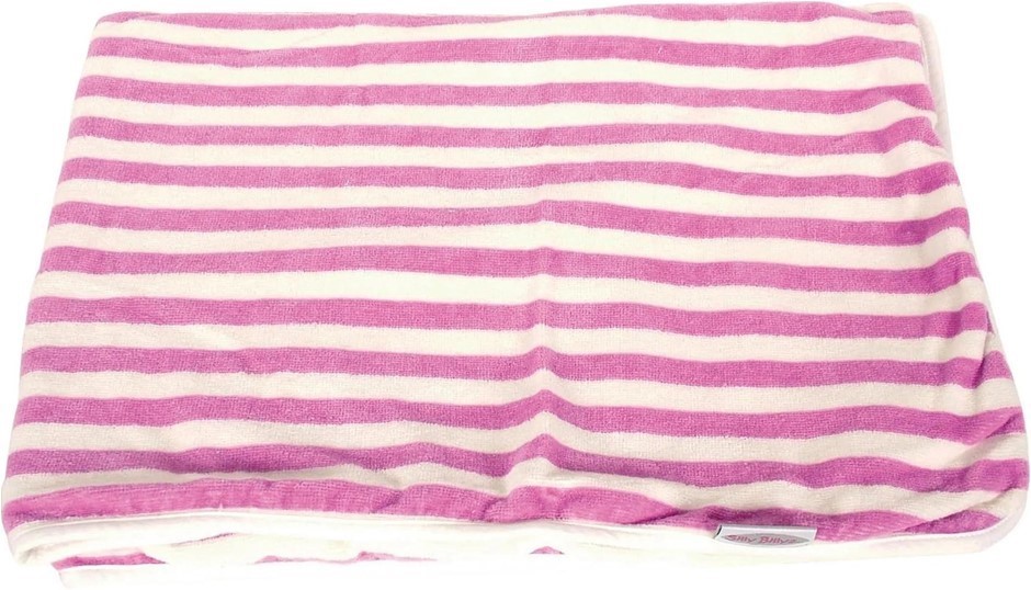 SILLY BILLYZ Organic Snooze Blanket Made From Organic Cotton. Colour: Plum/