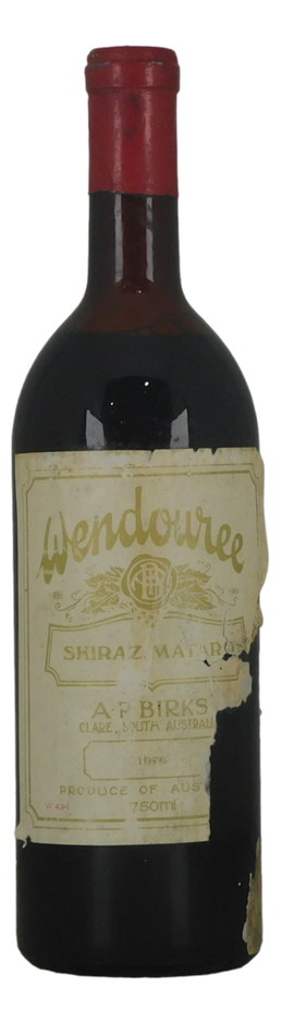 Wendouree Shiraz Mataro 1976 (1x 750mL), SA.