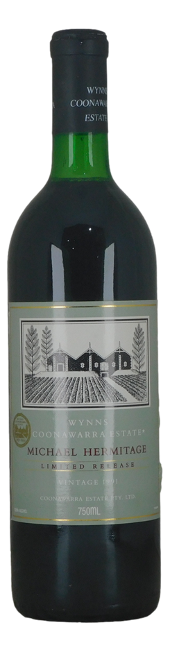 Wynns Michael Hermitage Limited Release Shiraz 1991 (1x 750mL), Coonawarra.