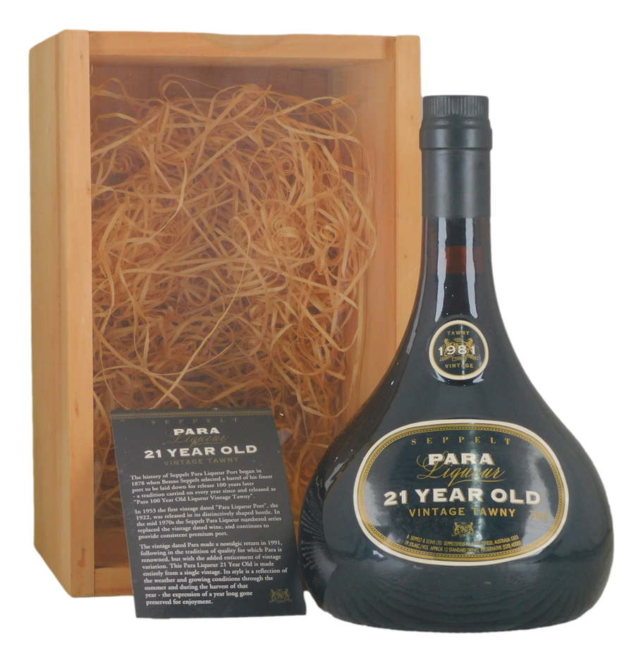 Seppeltsfield Para Liqueur 1981 Vintage Tawny (1x 750mL), SA.