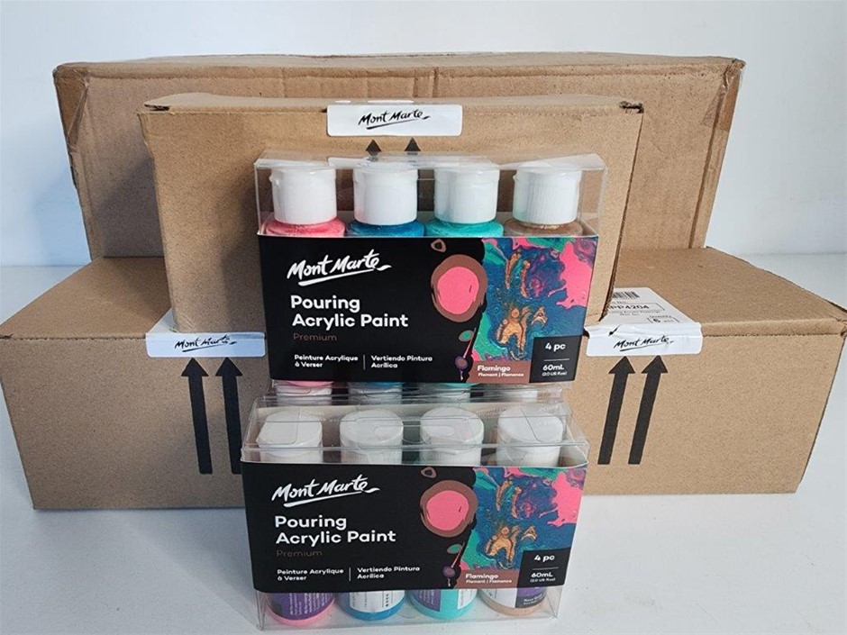 Mont Marte Pouring Acrylic Premium Paints - New