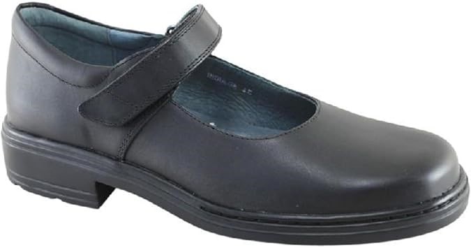 CLARKS Kid's Indulge Junior School Shoe, Black, Size UK5E, 122729. Buyers