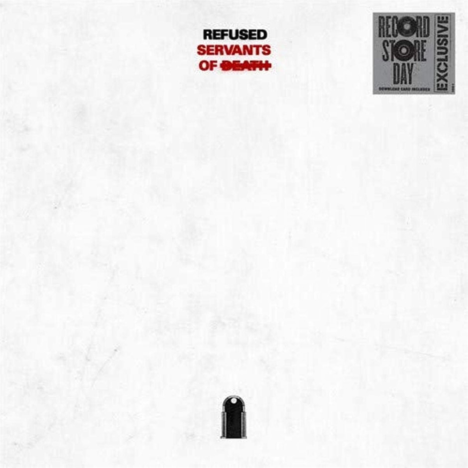 REFUSED Servants Of Death Ep (Dl Card)-lp_record Vinyl. Buyers Note - Disc