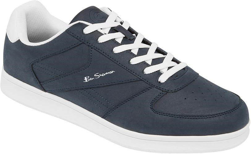 BEN SHERMAN Men's Campus Trainer, Navy, Size UK 8 / US 9 / EU 42 (BS17715).