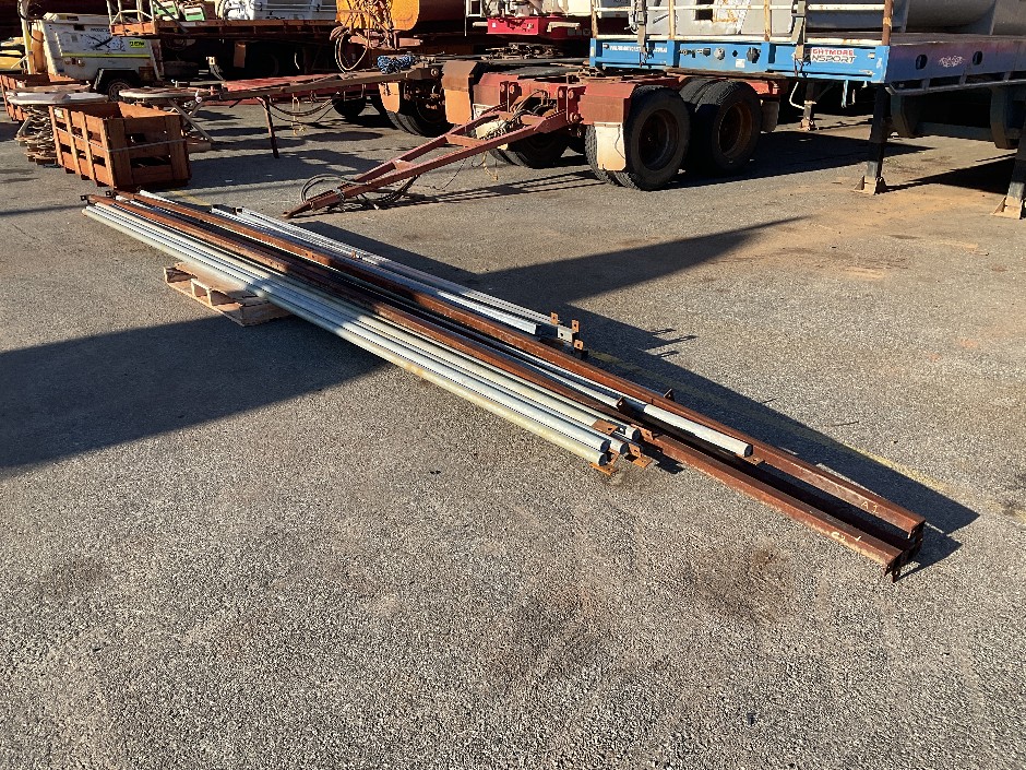 Pallet of Scaffolding Beams and Poles
