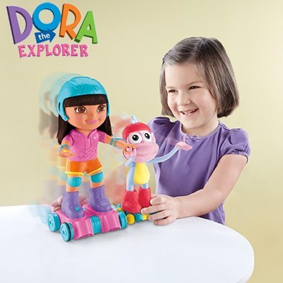 Dora the Explorer Skate & Spin Dora & Bo