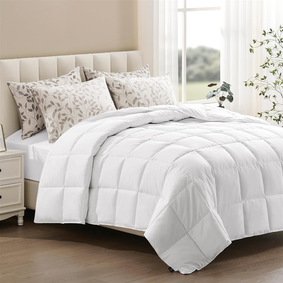 ACCURATEX All Season Double Quilt,250gsm Down Alternative Filling,180x210cm