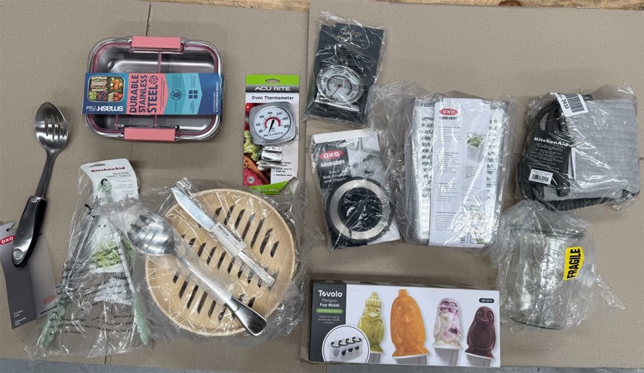 Assorted kitchenware items. NB: parts may be missing Important Notice:</