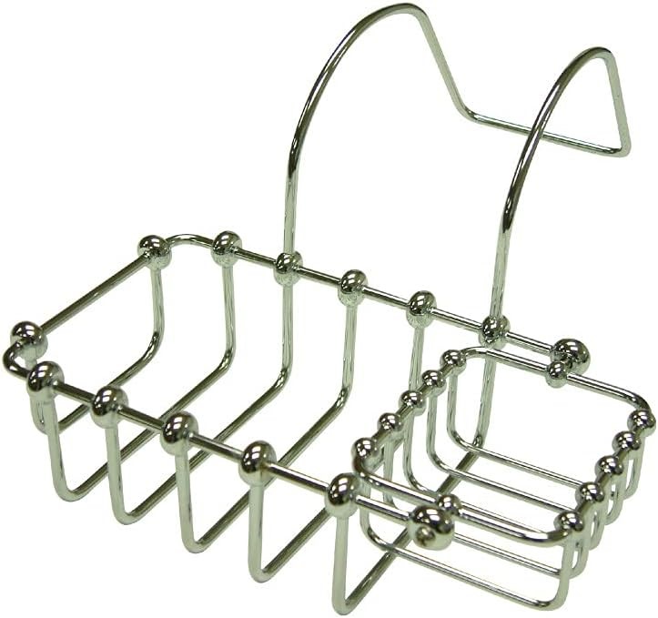 KINGSTON BRASS CC2171 7-Inch Swivel Soap and Sponge Holder for Clawfoot Tub