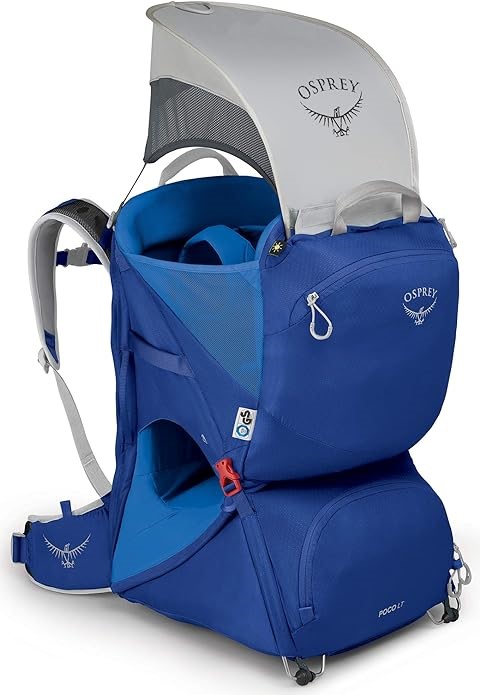 OSPREY Poco LT Unisex Child Carrier Pack. NB: Slightly damaged packaging.