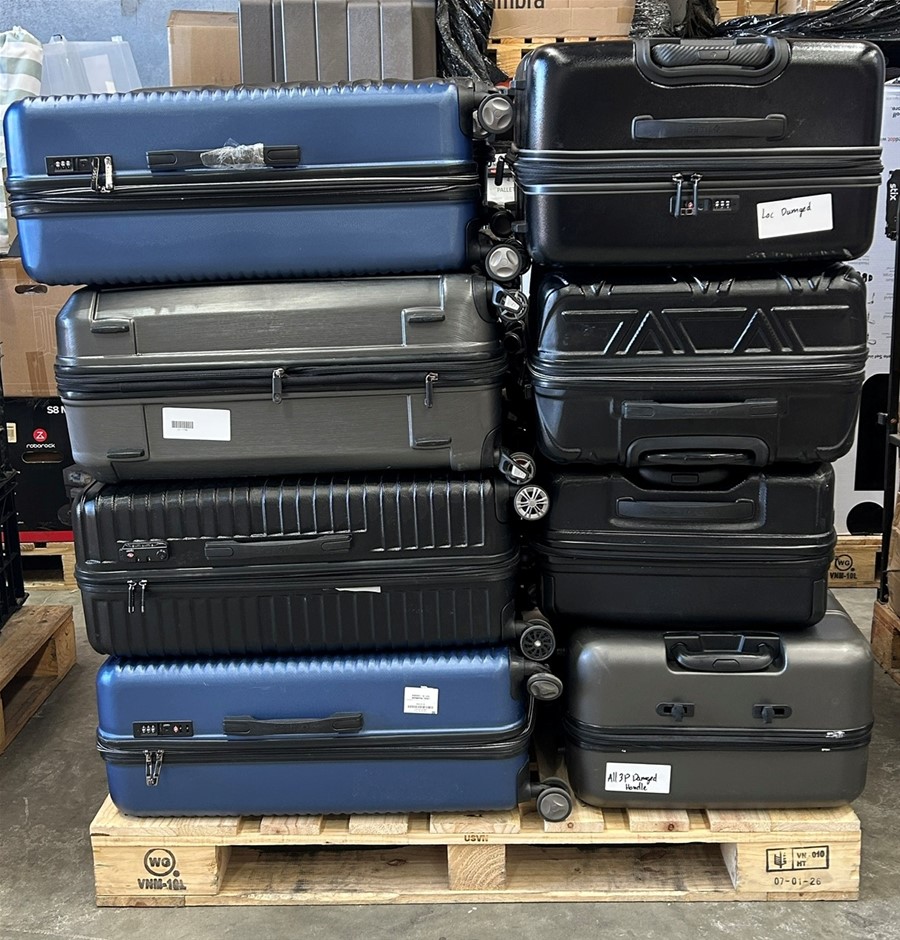 16 x Assorted Luggage Cases, Comprising: SAMSONITE, AMERICAN TOURISTER & TO