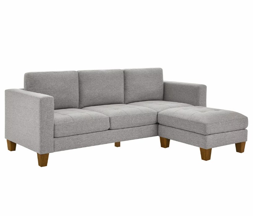THOMASVILLE Fabric Sofa With Ottoman.