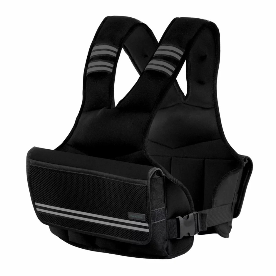 WELLCARE Adjustable Weighted Fitness Vest, 10kg. N.B: Not in original packa