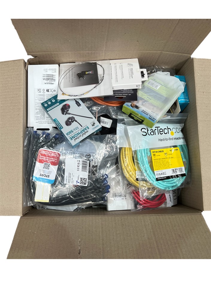 Assorted Electronics & Accessories (Medium Box) NB: Products Are Untested/C