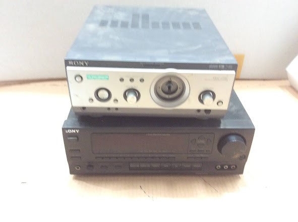 Sony TA-A790E Stereo Amplifier&TA-S7AV AV Amplifier (Lot of 2)