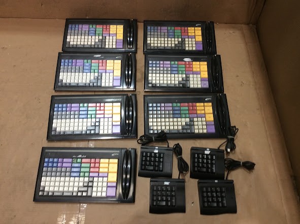 Tipro KMX128A&Ceratech KYB500-K18AUBKB USB Keyboard (Lot of 11)