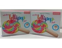 2 Intex Rainbow Lollipop Float Multi-Colored Swirl Giant Candy Design