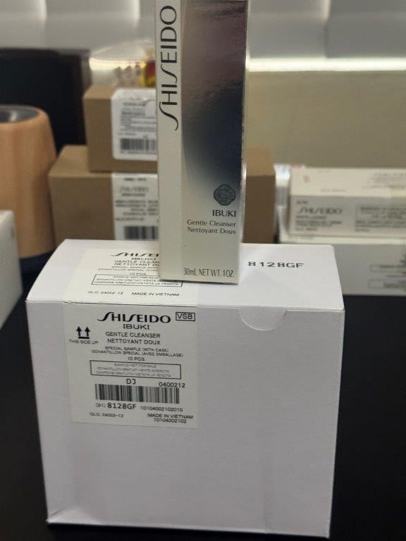 SHISEIDO IBUKI Gentle Face Wash Cleanser Lot Of 10 New in Box