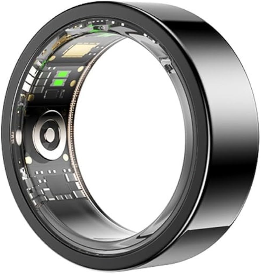 Kogan Aura Smart Ring (Black, Size 12) - KAASRBLK12A