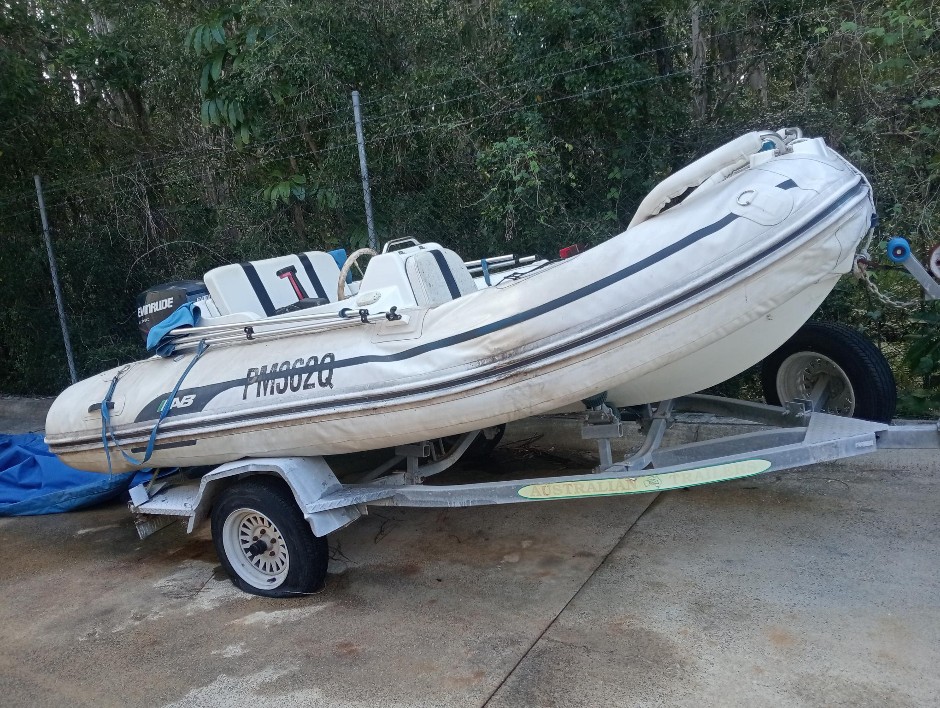 Overdue Storage: AB Nautilus 13 DLX Inflatable RIB