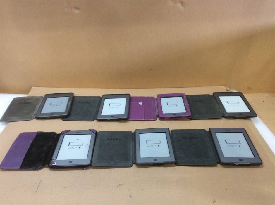 Amazon Kindle Mix Model E-book Reader (Lot of 7)