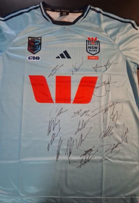 NSW 2026 MENS SQUAD SIGNED JERSEY (GAME 3)