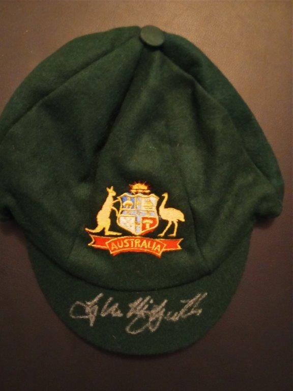 GLENN McGRATH SIGNED CRICKET TEST CAP