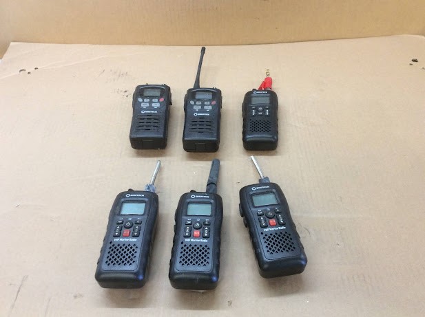 Digitech Mixed Model VHF Marine Radio/UHF Two-way Radio (Lot of 6)